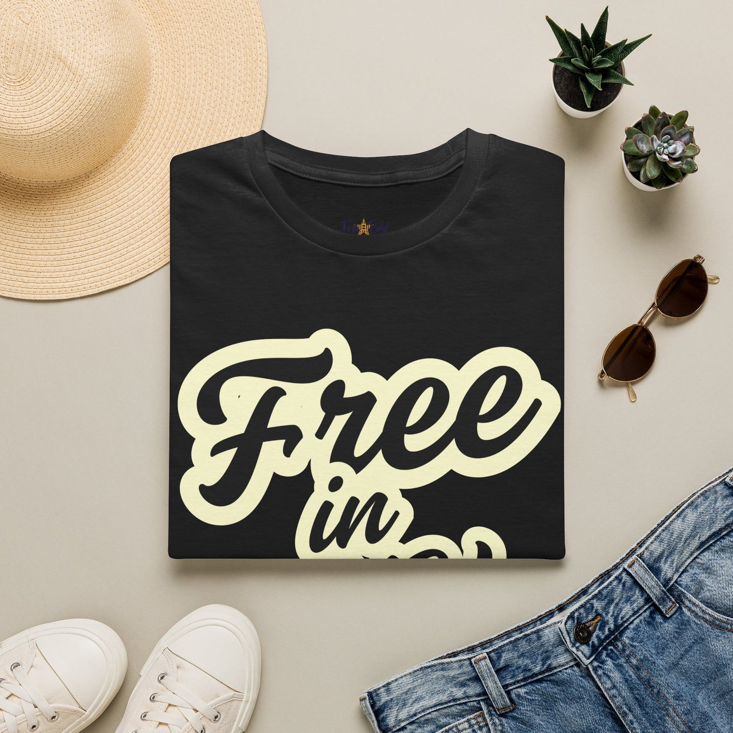 "Free in MV" T-Shirt — Tribute to Black Freedom In Martha's Vineyard