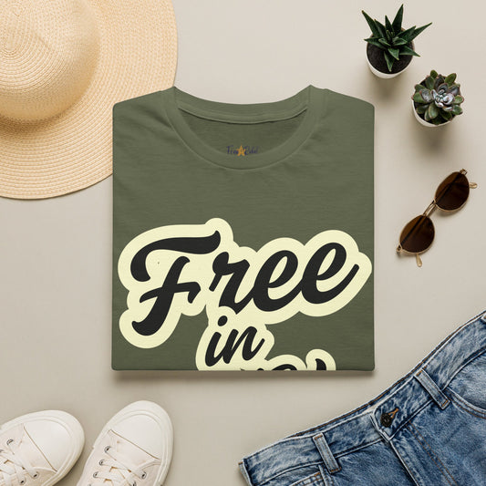 "Free in MV" T-Shirt — Tribute to Black Freedom In Martha's Vineyard